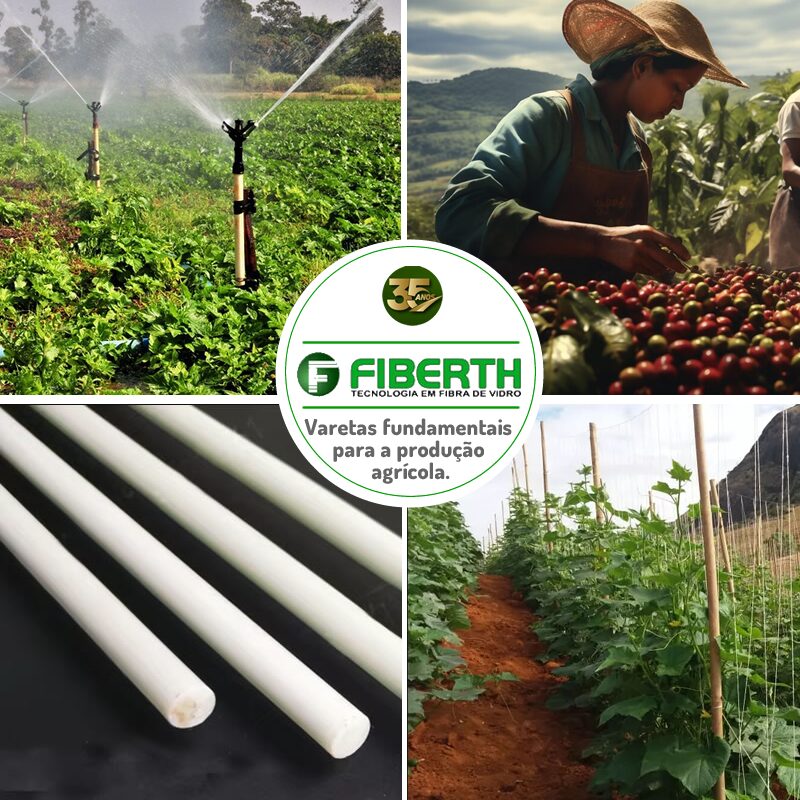 Varetas para apoio à agricultura